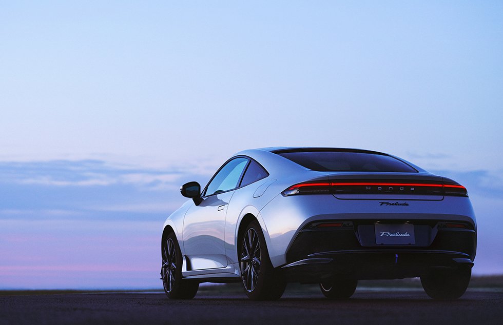 2025 Honda Prelude Backview
